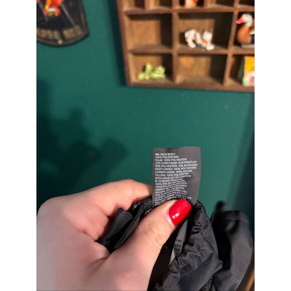 The North Face Mittens Kids Sz 6T Black Logo Dryvent Mountain - Picture 4 of 4